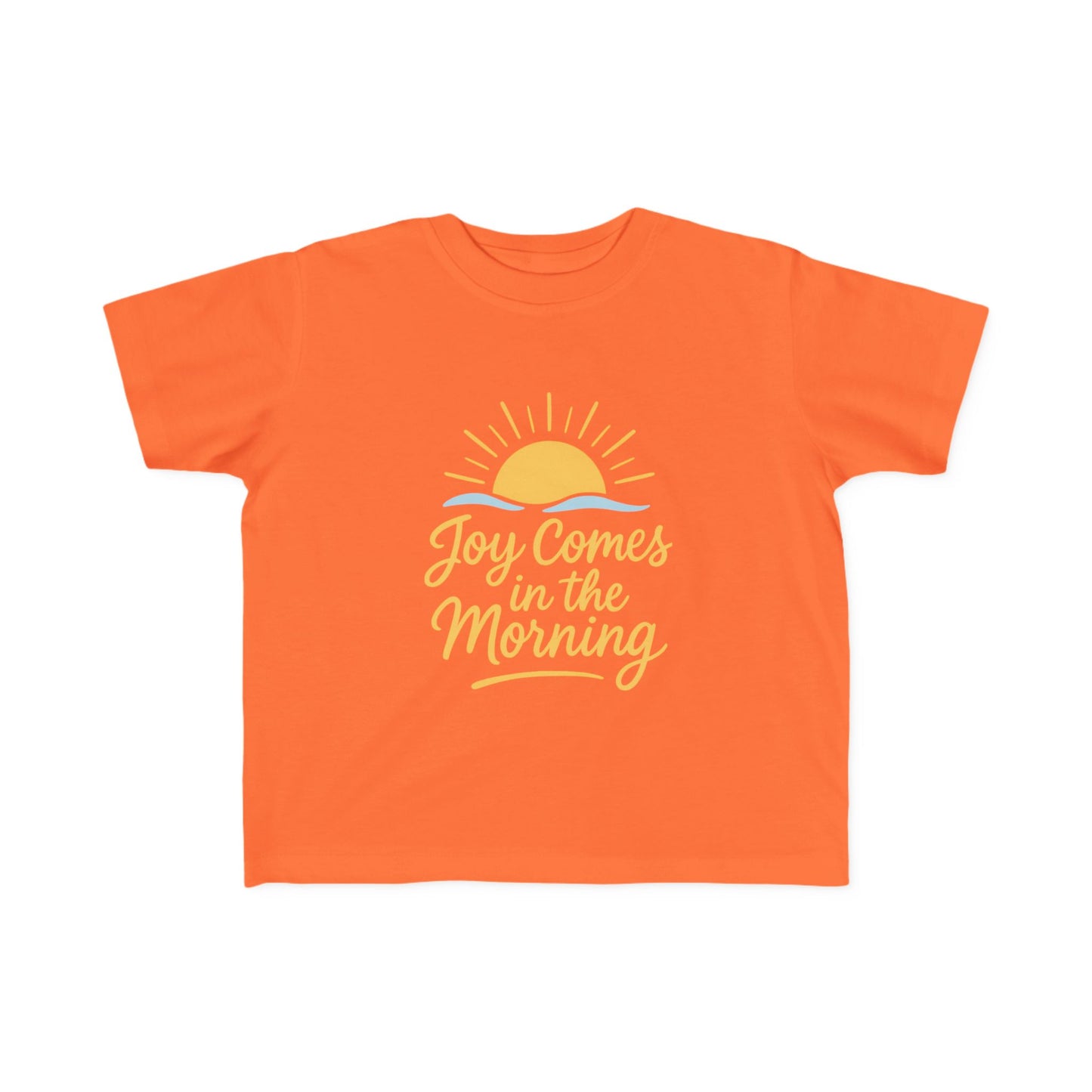 Joyful Sunrise Toddler Tee, Kids T-Shirt, Baby Gift, Inspirational Tee, Spring/Summer Wear, Playful Apparel