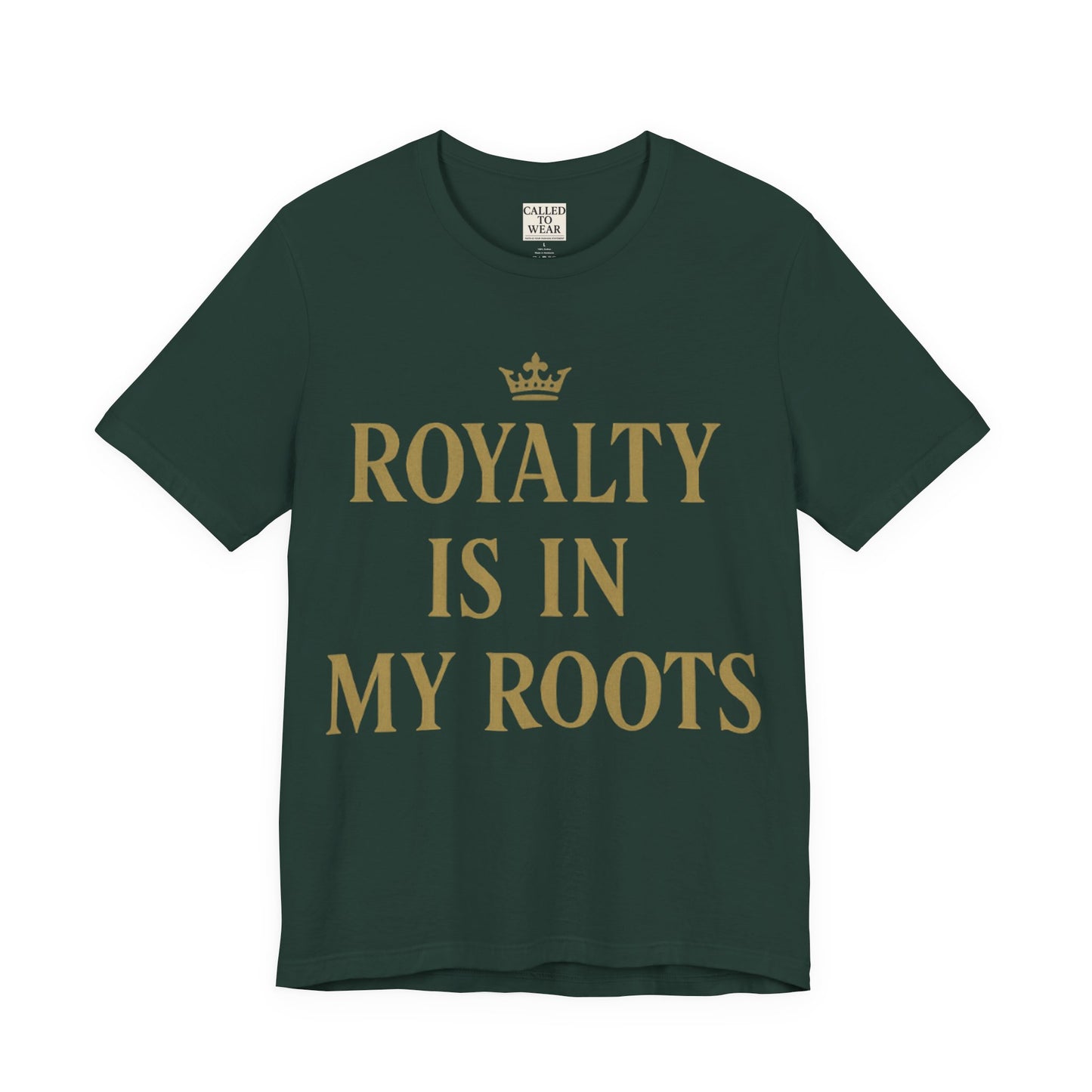 Royalty Roots Tee - Unisex Jersey Short Sleeve T-Shirt, Perfect for Family Gatherings, Casual Outings, Birthdays, Gifts
