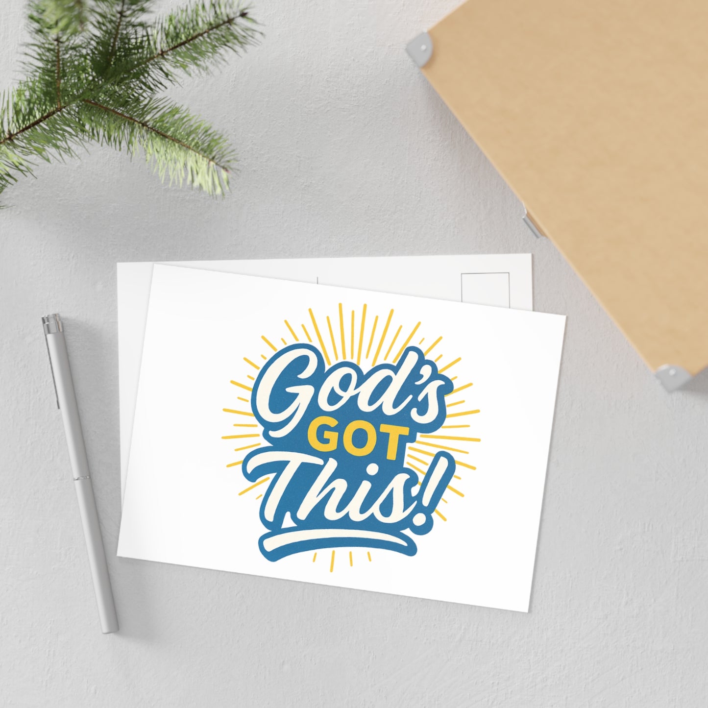 Inspirational Fine Art Postcards - Motivational Greeting Cards for Encouragement, God-themed Stationery, Gifts for Friends