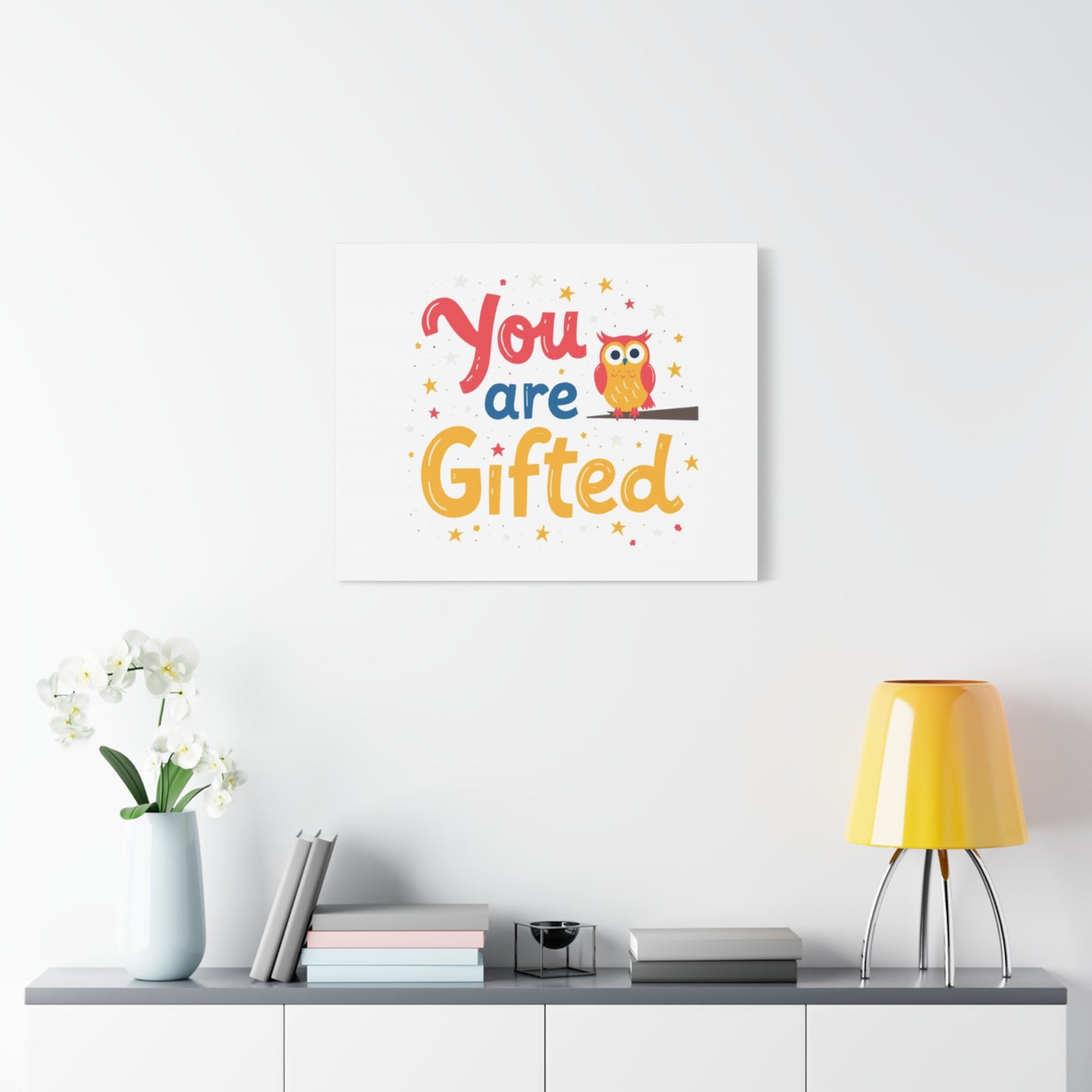 You Are Gifted Owl | Canvas