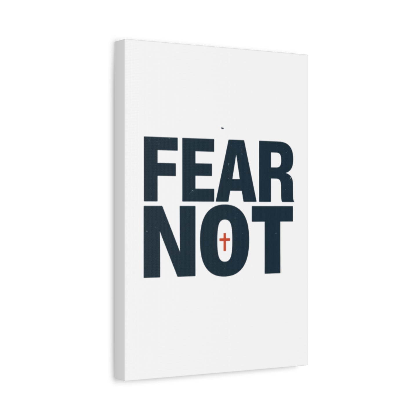 Fear Not canvas | Christian wall art, stretched matte gallery wrap