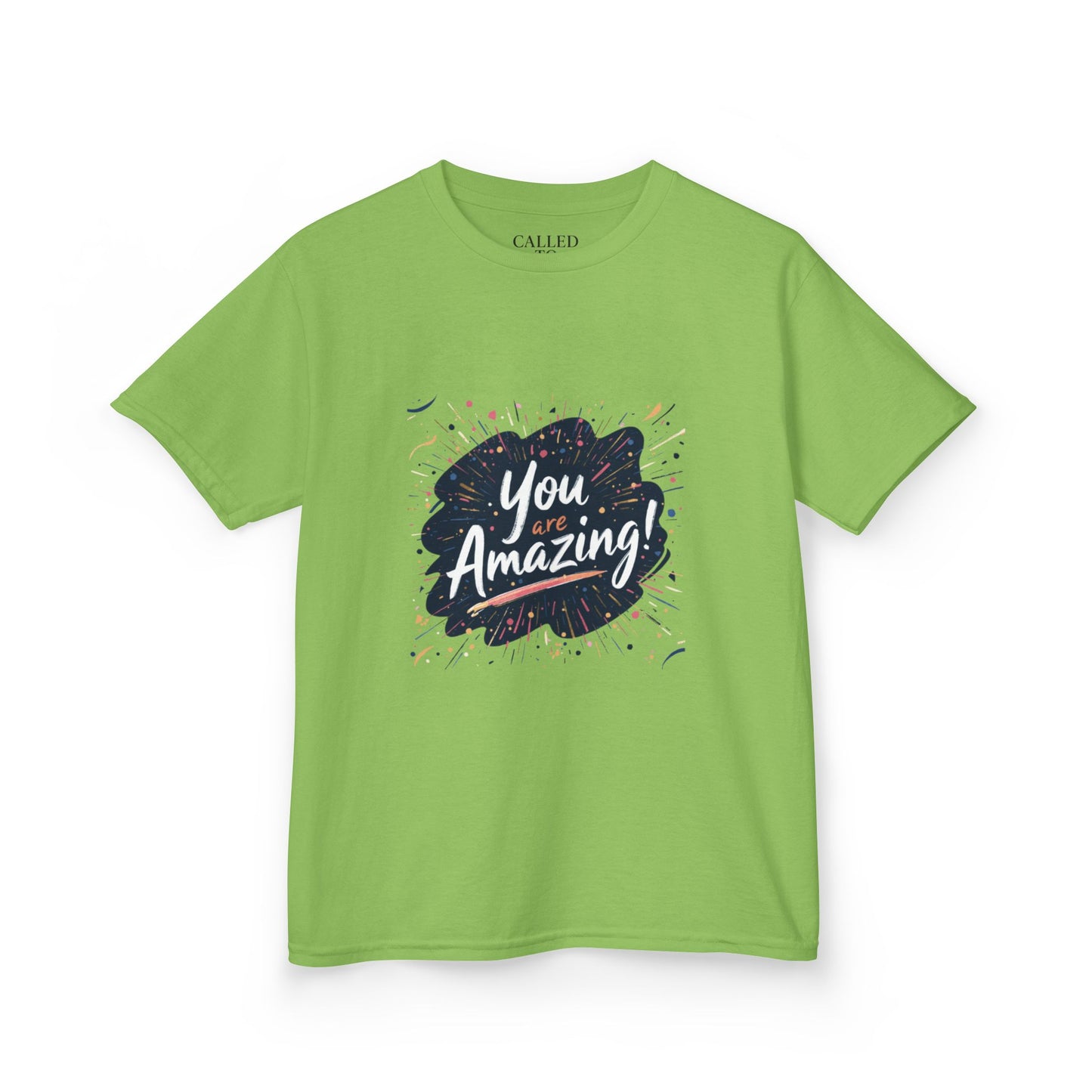 You Amazing! Brushstroke Kids Tee | Handwritten Encouragement Shirt