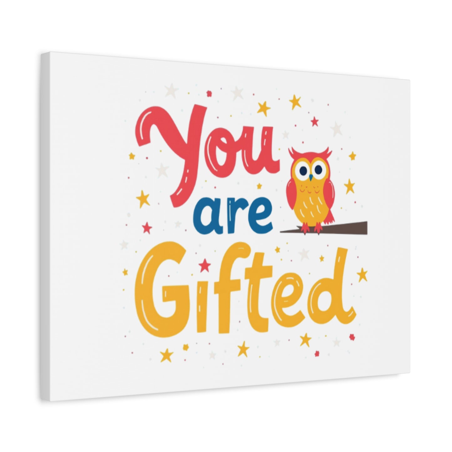 You Are Gifted Owl | Canvas