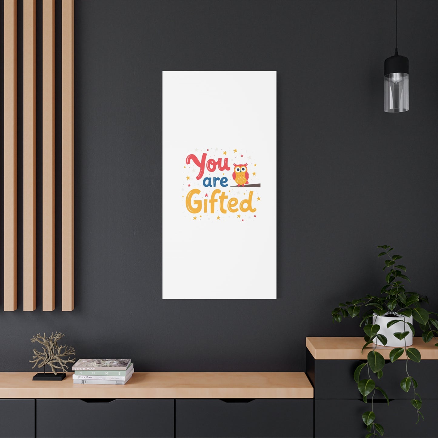 You Are Gifted Owl | Canvas