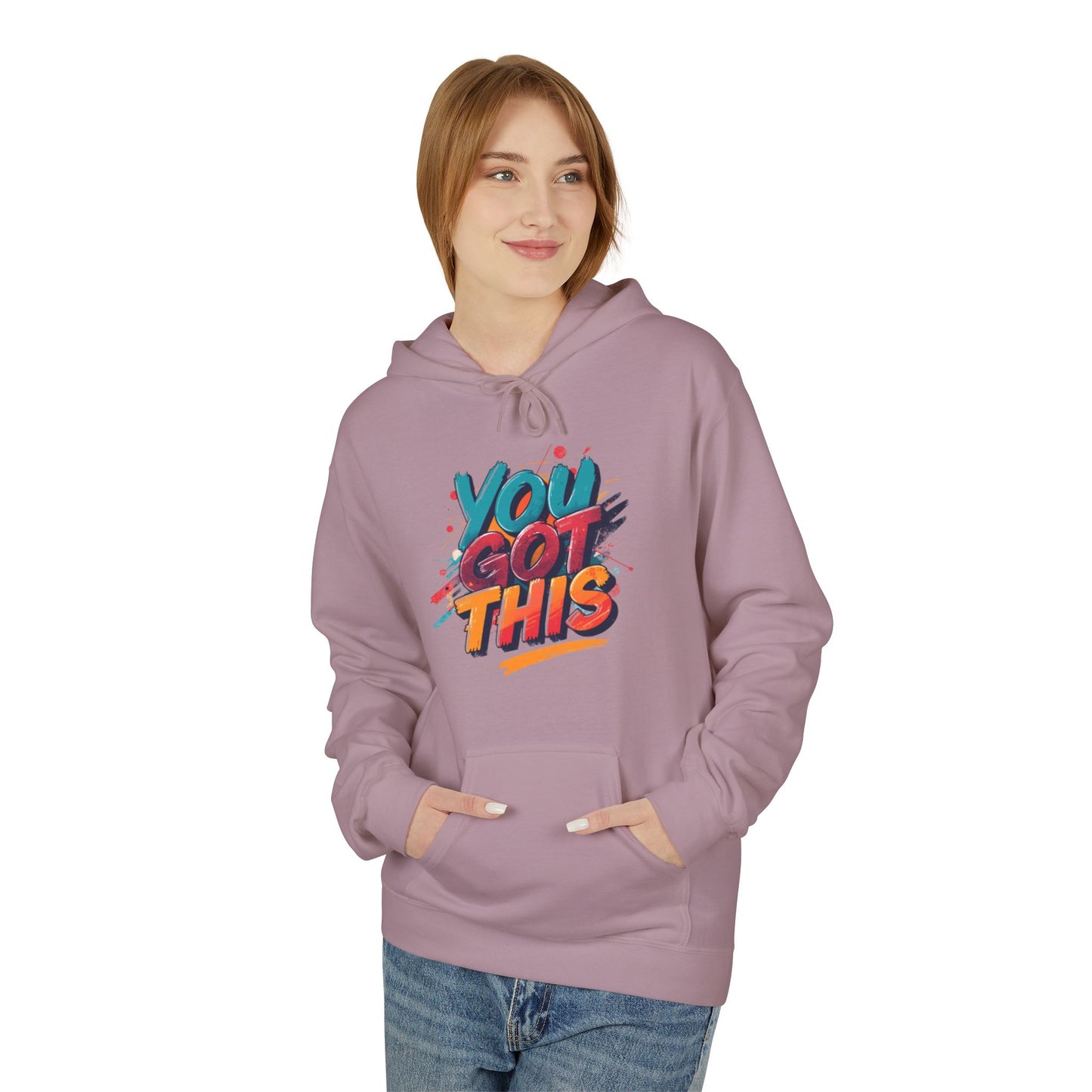 You Got This Brush Lettering Hoodie | Encouragement Motivational Pullover