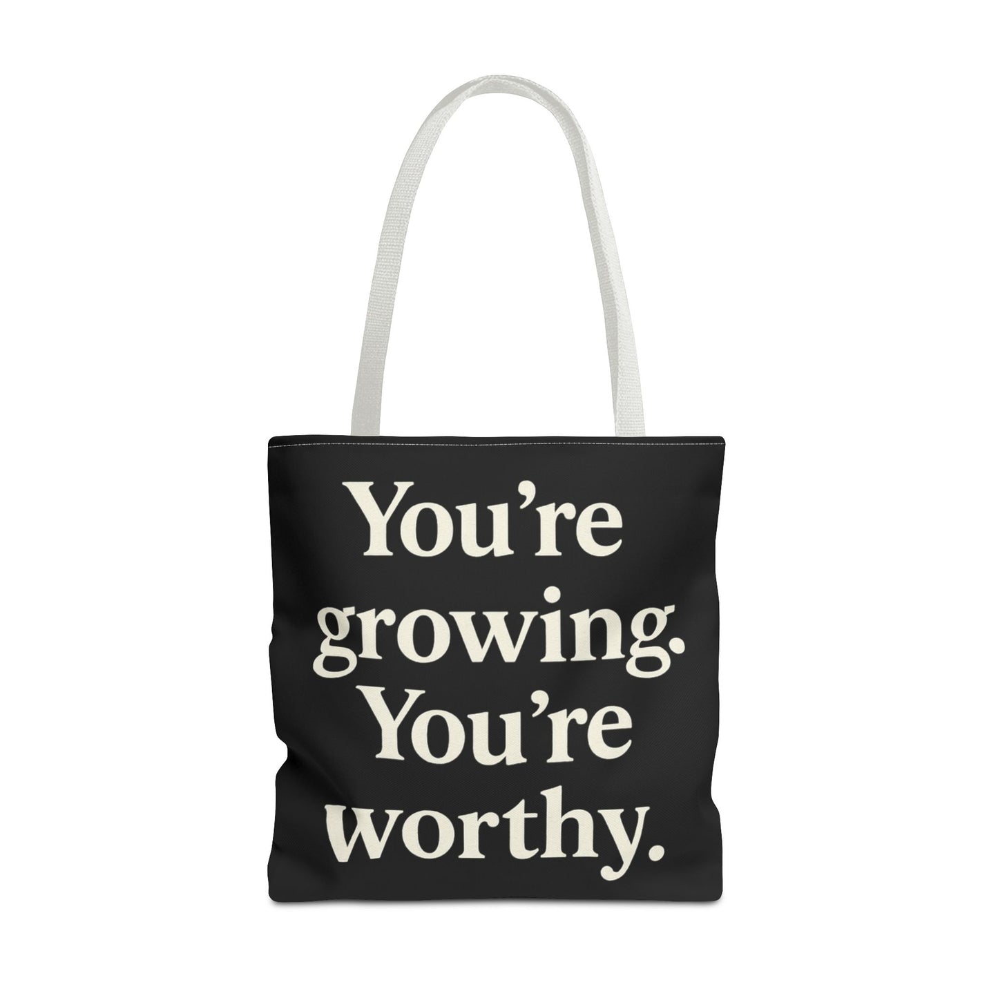 Empowering Affirmation Tote Bag 'You Are Enough' Inspirational Everyday Tote