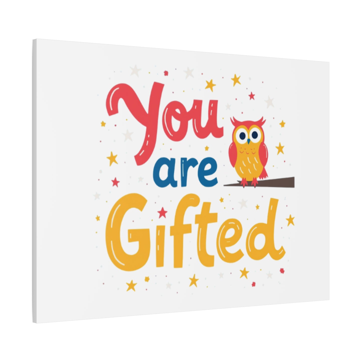 You Are Gifted Owl | Canvas