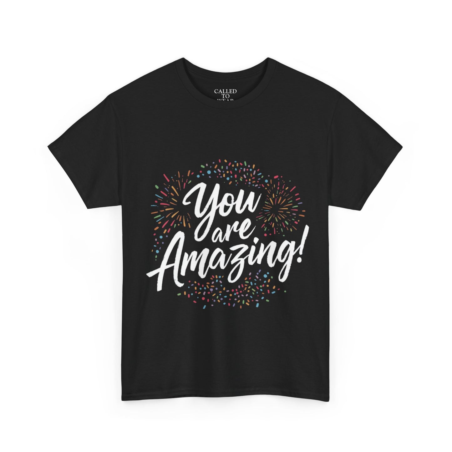 You Are Amazing! Tee | Encouragement Shirt, Confetti Graphic