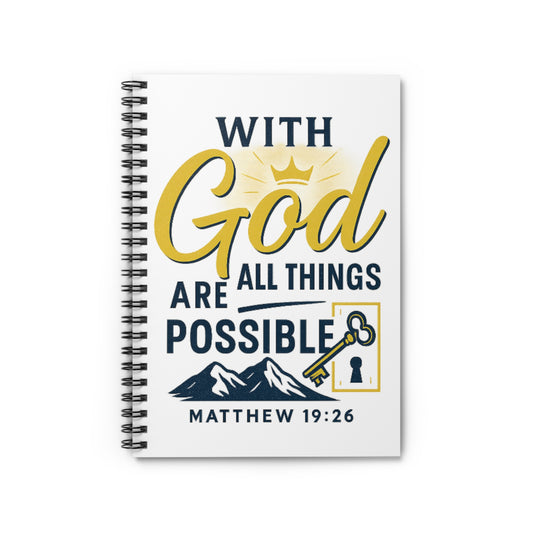 Faith-Based Spiral Notebook