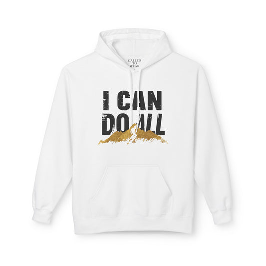 I Can Do All Mountain Hoodie | Inspirational Motivational Faith Apparel