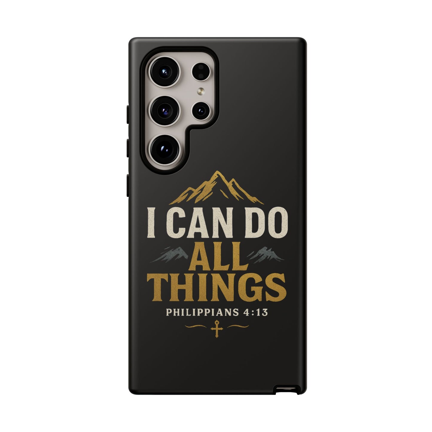I Can Do All Things Phone Case, Inspirational Phone Cover, Christian Gift, Motivational Tech Accessory, Bible Verse Case, Tough Cases