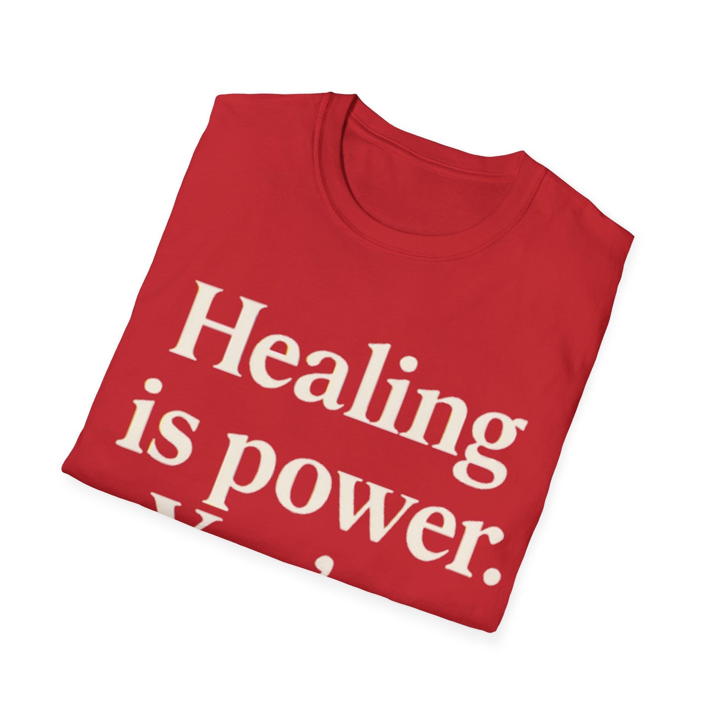Healing Power T-Shirt | Motivational Tee, Wellness Apparel, Gift for Friends