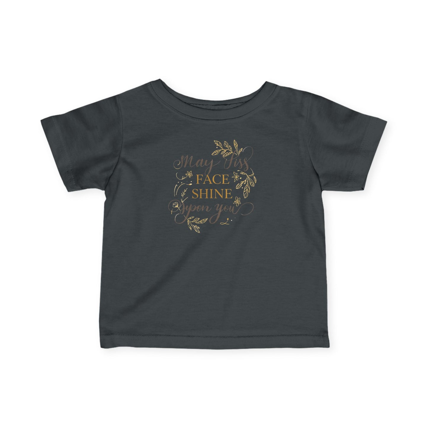 May His Face Shine Upon You Infant Tee | Religious Blessing Baby Shirt