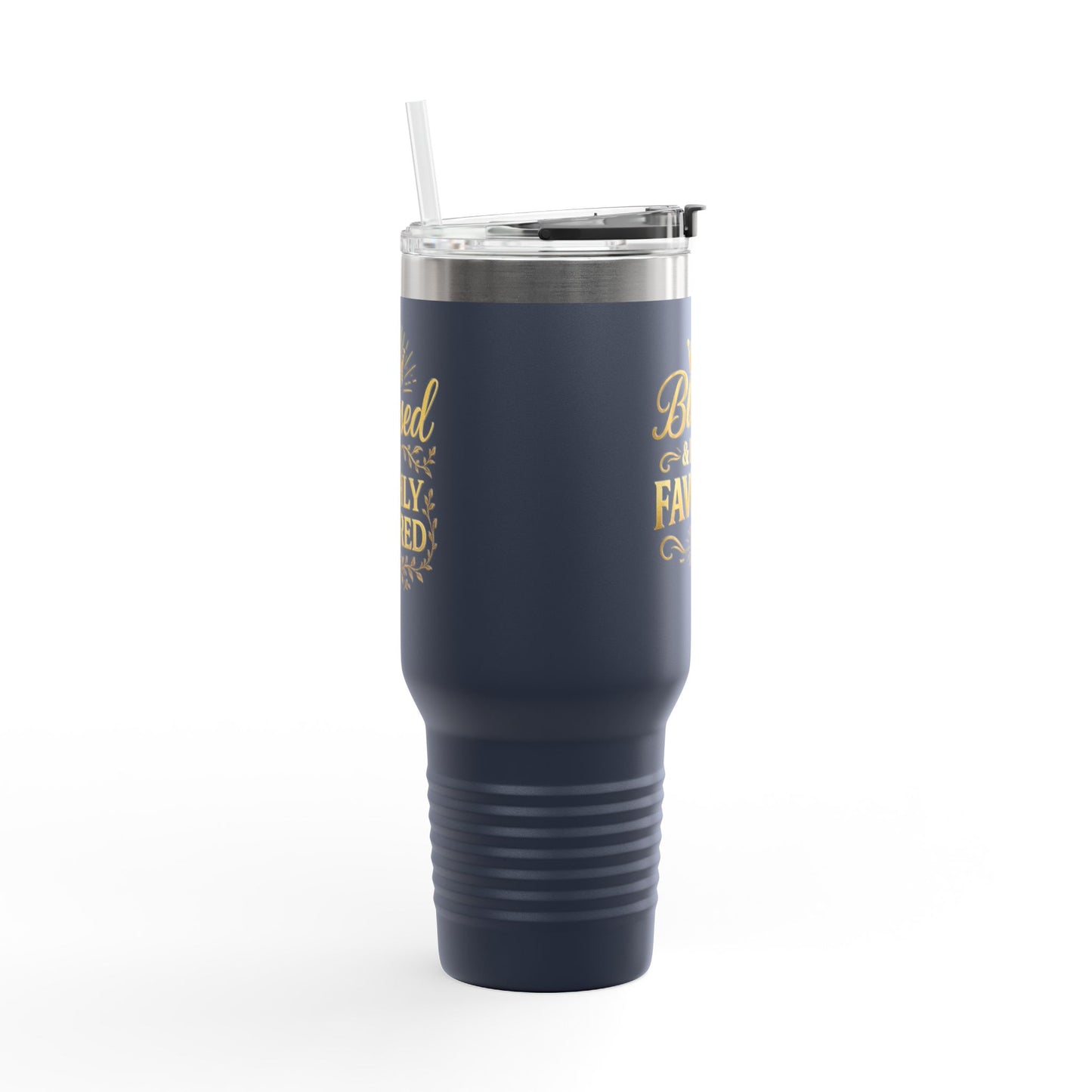 Blessed & Highly Favored 40oz Insulated Travel Mug - Inspirational On-the-Go Drinkware, Perfect for Gifts, Travel Essentials, and [...]