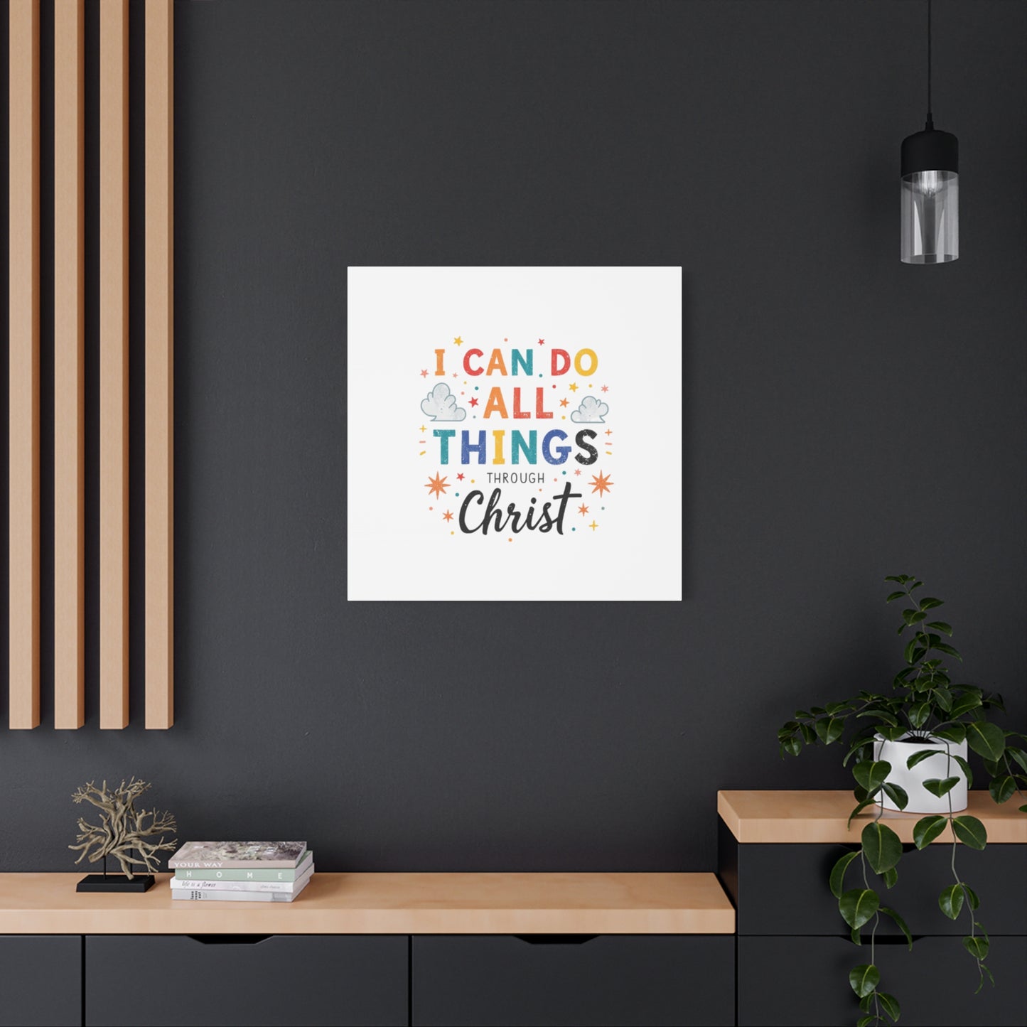 I Can Do All Things Through Christ Matte Canvas