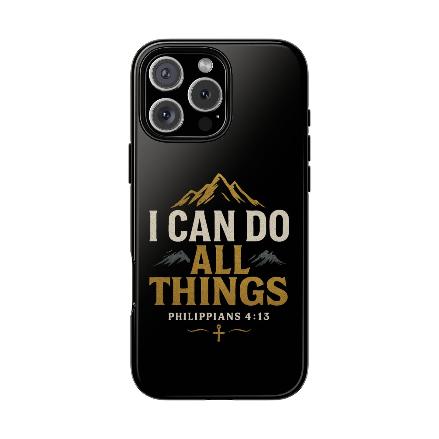 I Can Do All Things Phone Case, Inspirational Phone Cover, Christian Gift, Motivational Tech Accessory, Bible Verse Case, Tough Cases