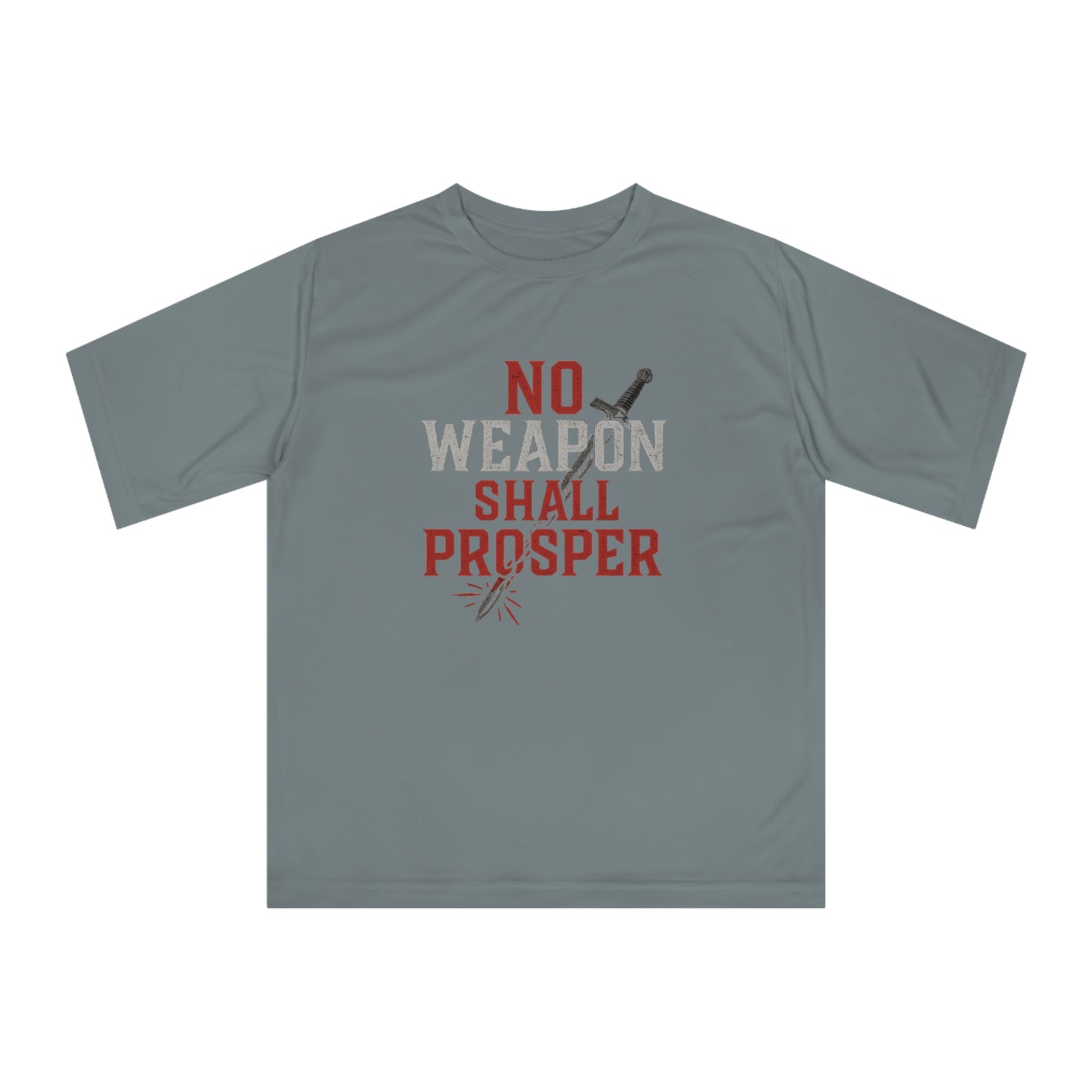 Performance T-shirt with Inspirational Quote, Unisex Activewear