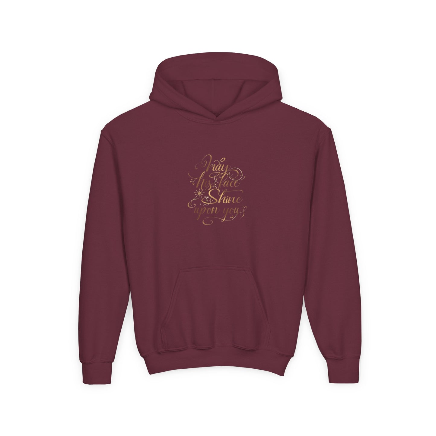 Hand-Lettered Encouragement Youth Hoodie | Cozy Reminder Sweatshirt