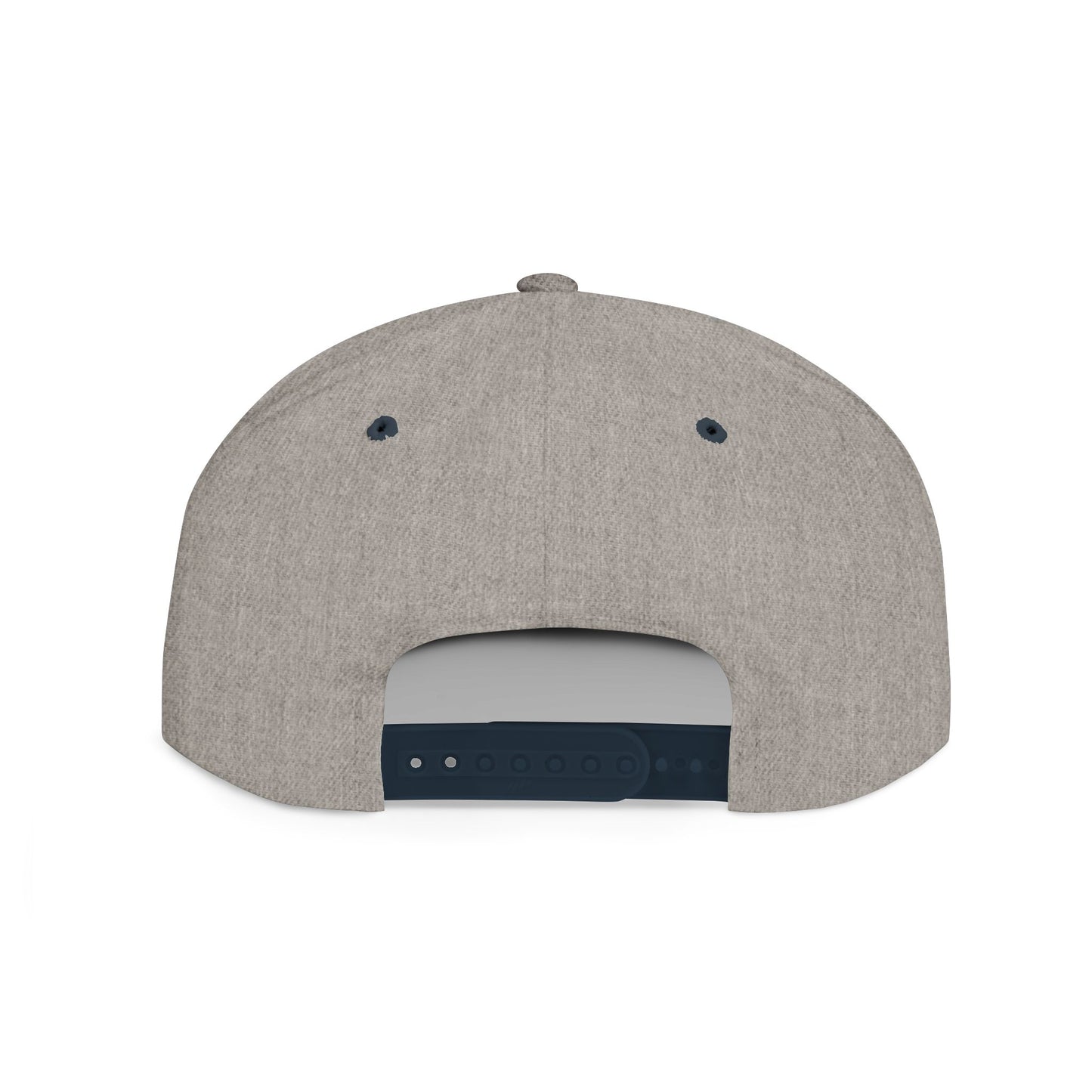 Snapback Hat Minimal 'I see It. I Build It' Embroidered Flat Bill Cap