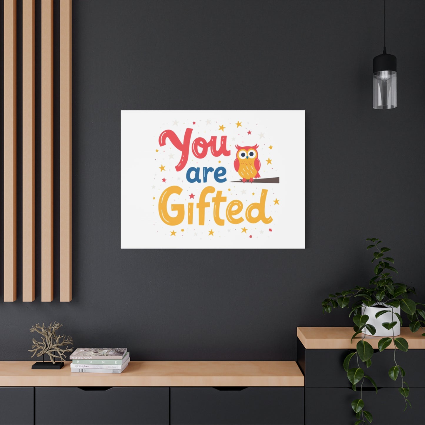 You Are Gifted Owl | Canvas