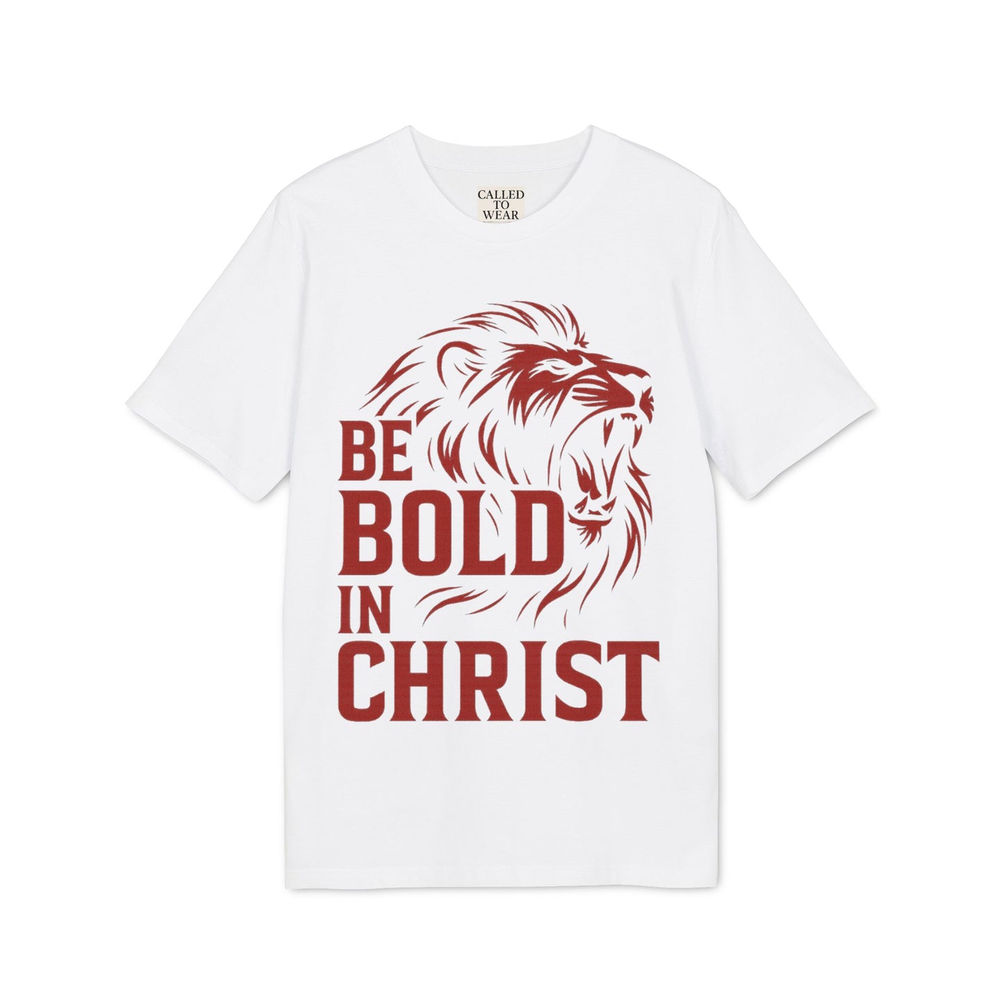 Bold in Christ Unisex T-shirt, Inspirational Christian Tee, Faith-Based Apparel