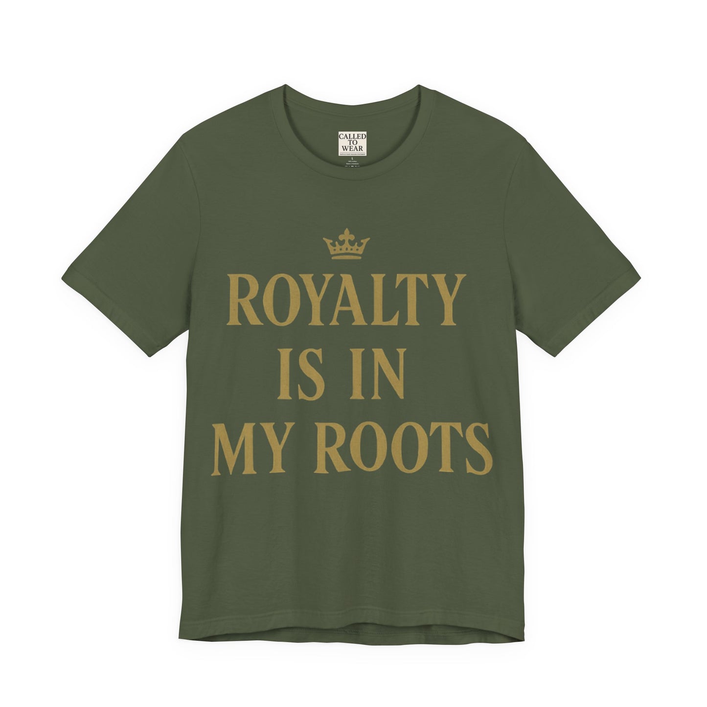 Royalty Roots Tee - Unisex Jersey Short Sleeve T-Shirt, Perfect for Family Gatherings, Casual Outings, Birthdays, Gifts