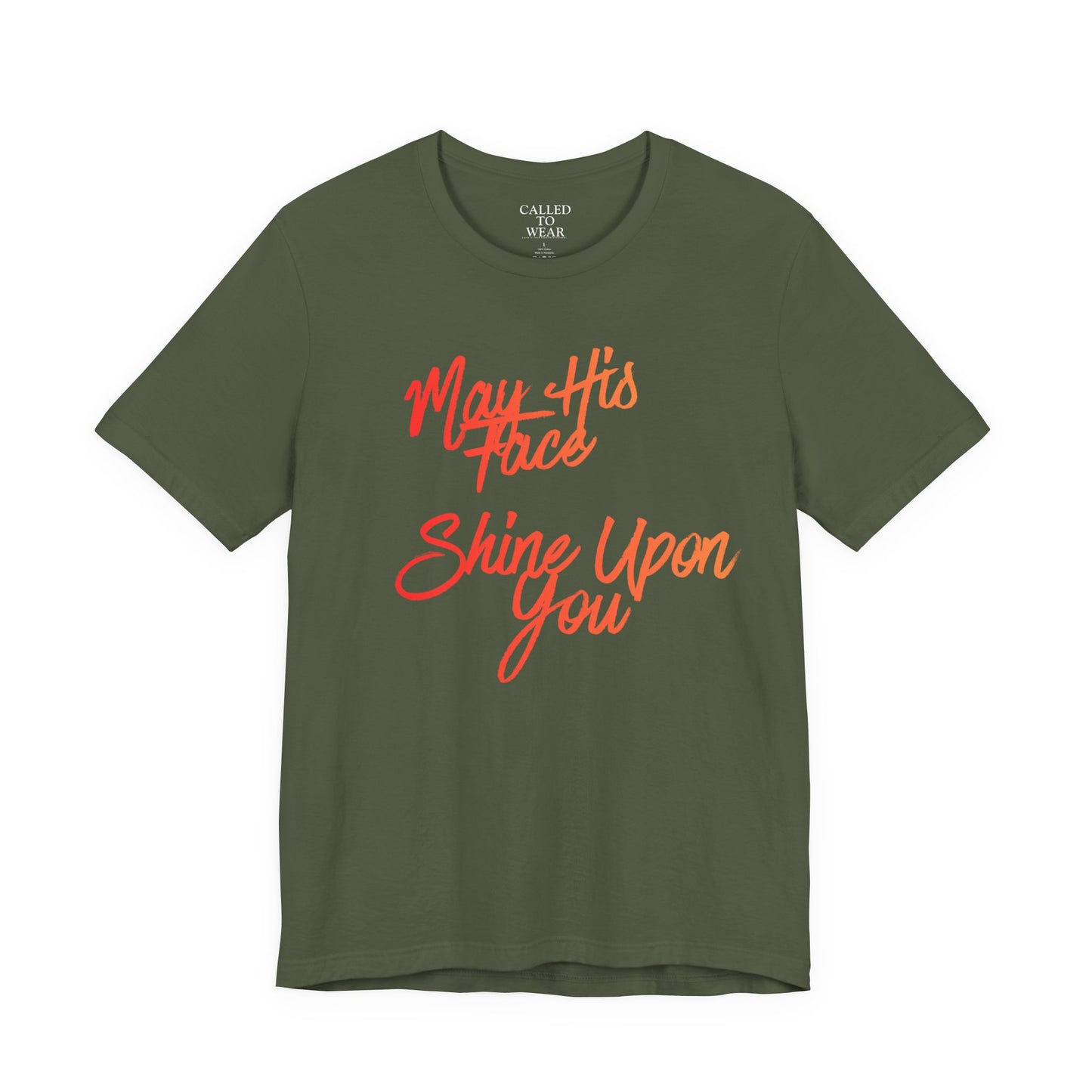 May His Face Shine Upon You Tee | Christian Blessing Shirt