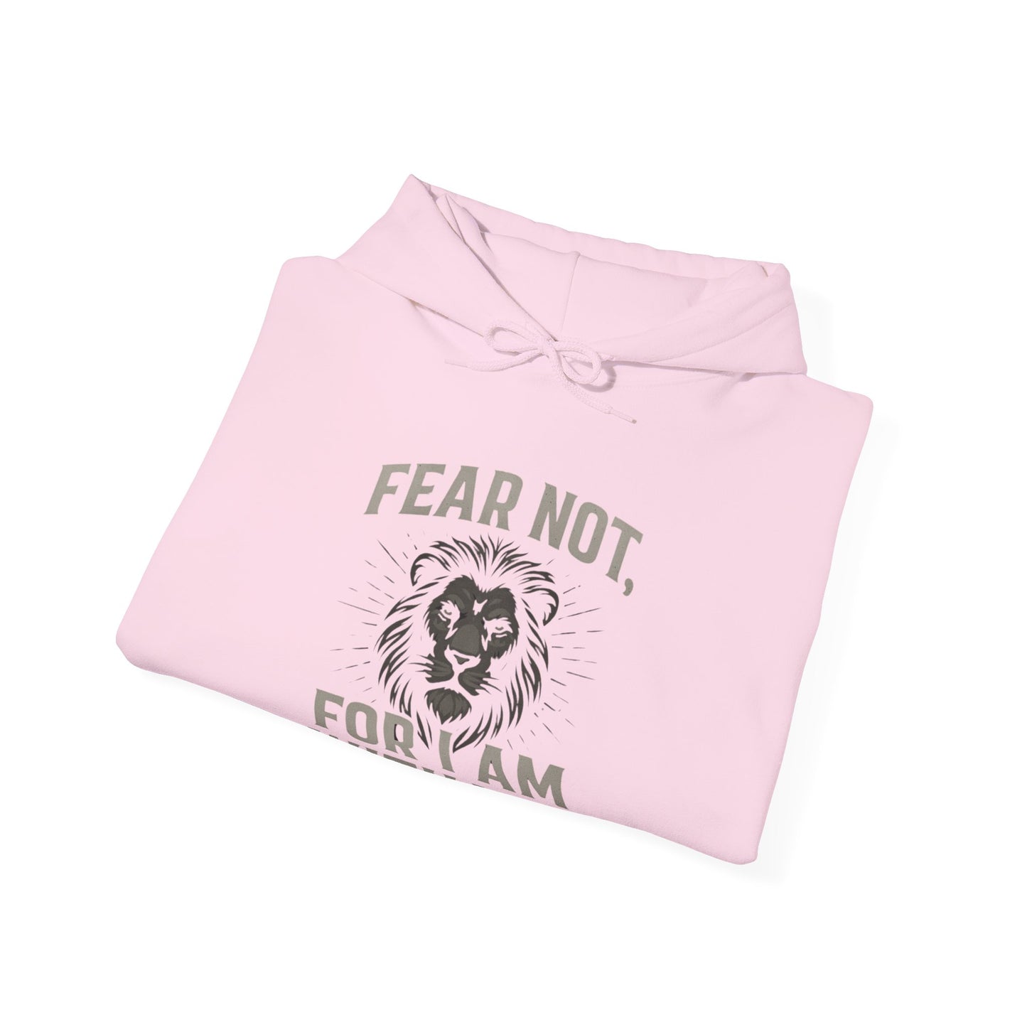 Fear Not Hoodie - Unisex Heavy Blend Sweatshirt, Inspirational Gift, Cozy Apparel, Perfect for Everyday Wear, Bible Verse Clothing