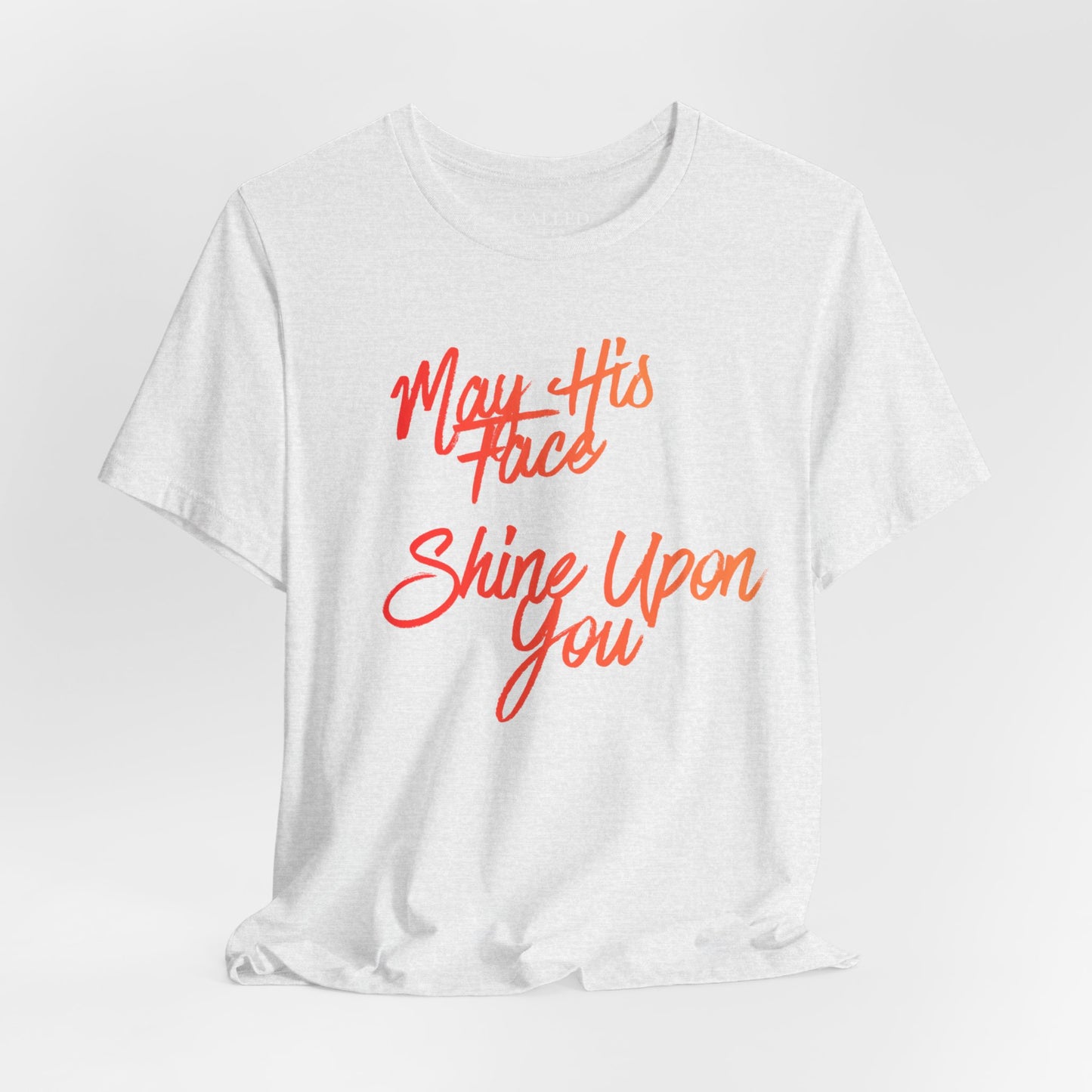 May His Face Shine Upon You Tee | Christian Blessing Shirt
