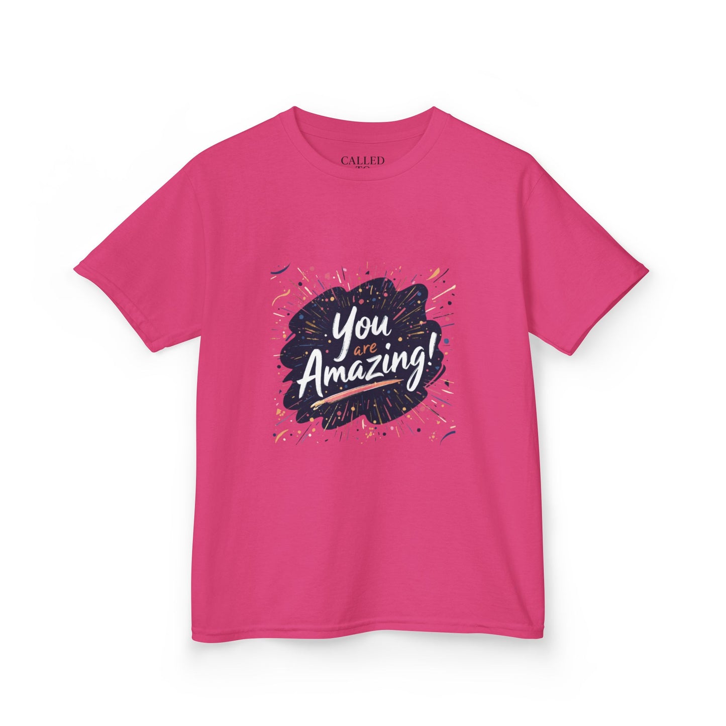 You Amazing! Brushstroke Kids Tee | Handwritten Encouragement Shirt