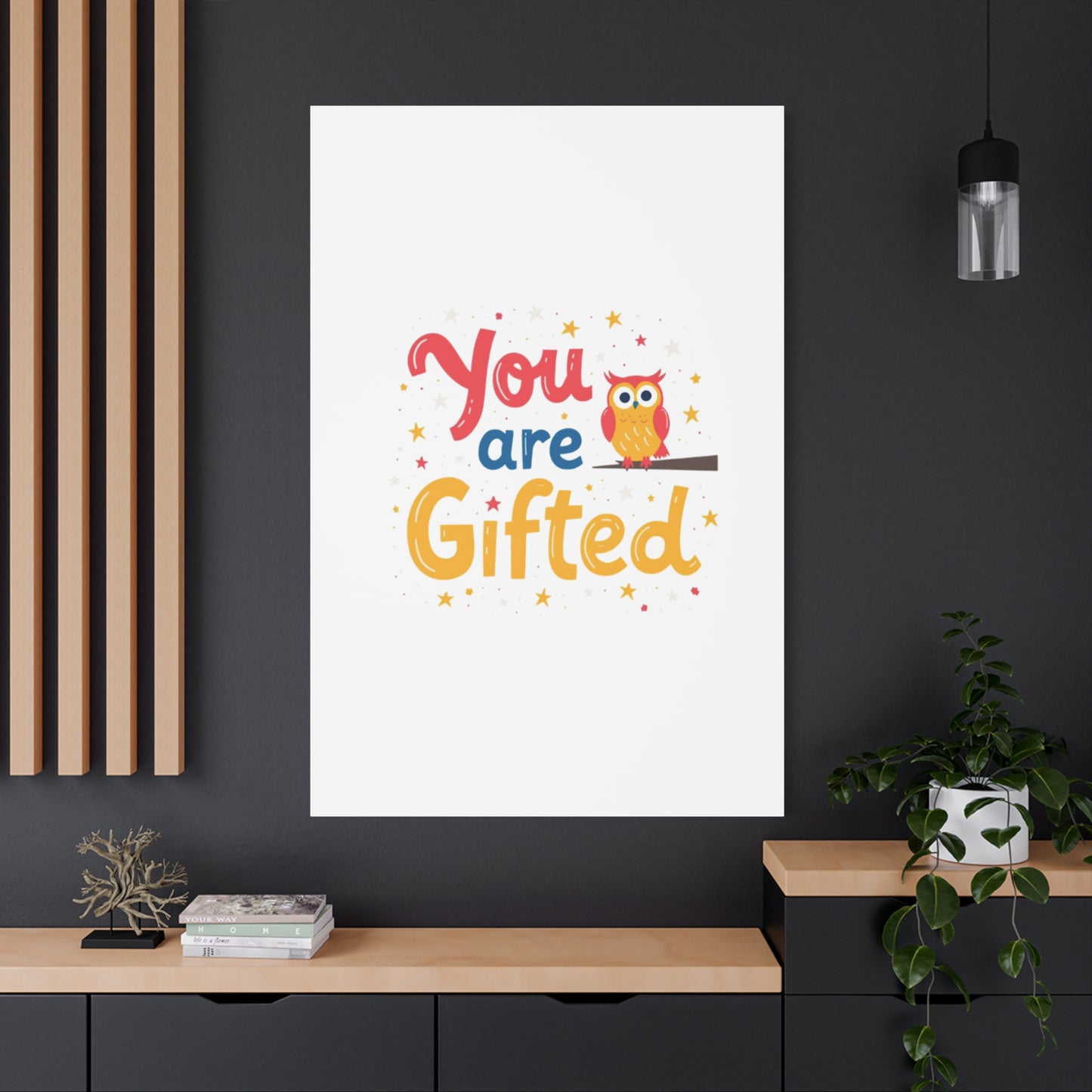 You Are Gifted Owl | Canvas