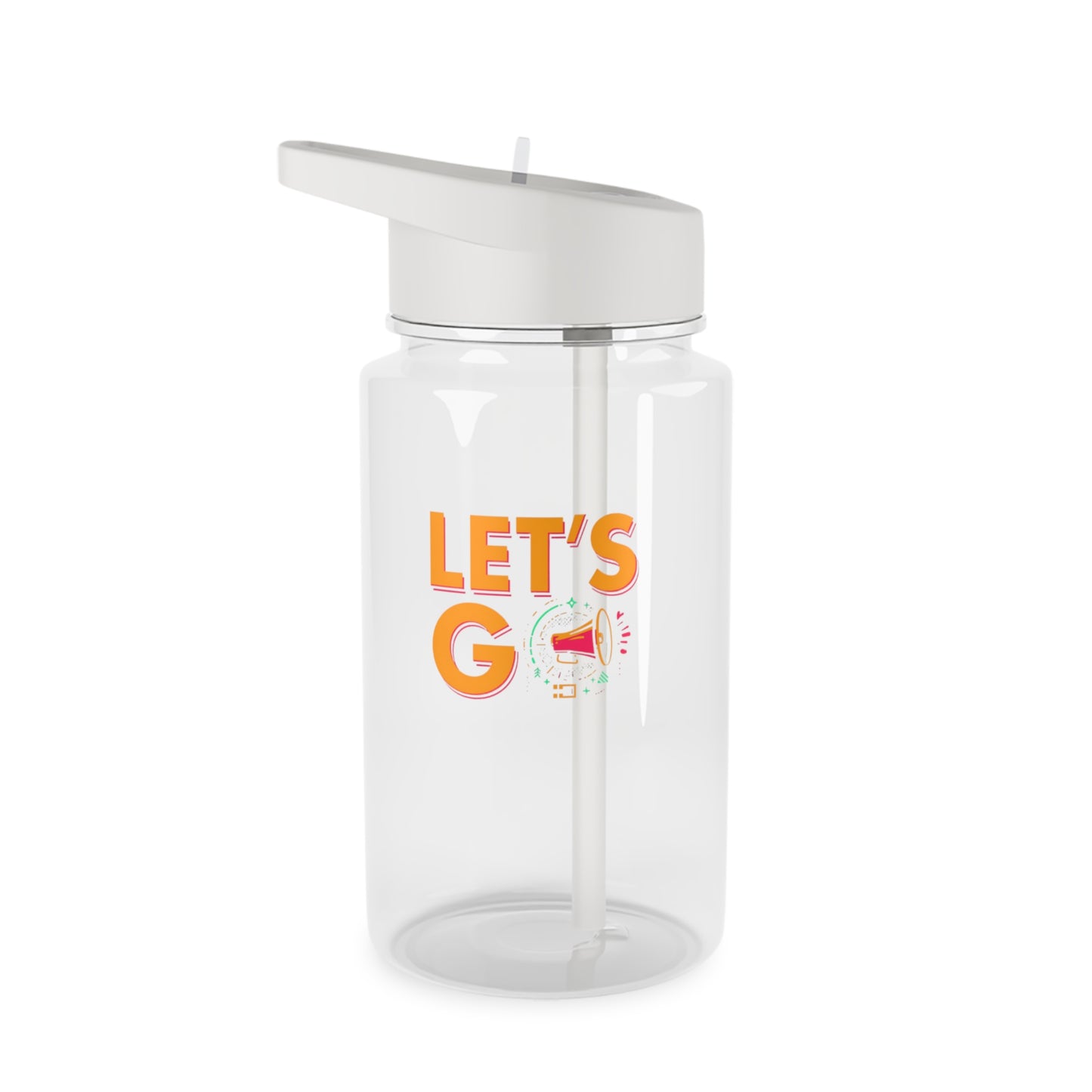 Customizable Vibrant Artwork Tritan Water Bottle | Personalized Printed Bottle