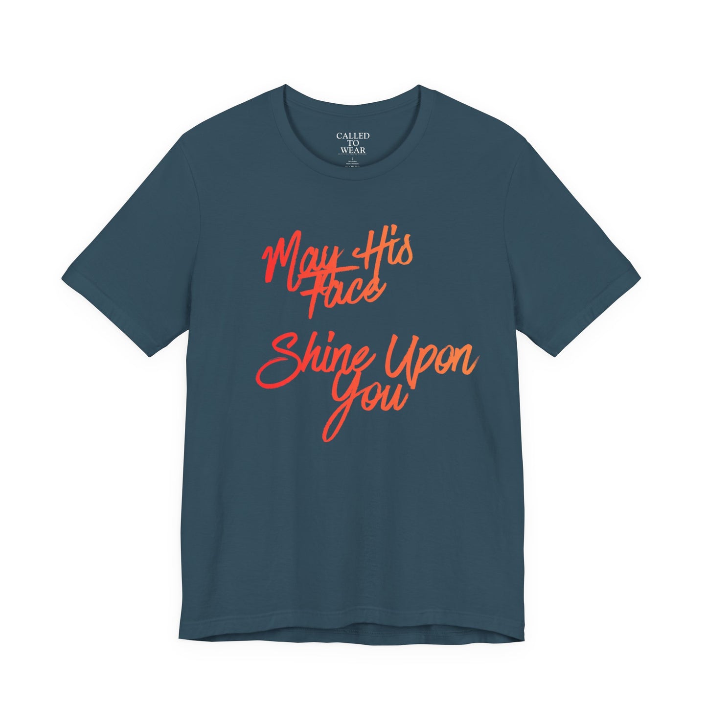 May His Face Shine Upon You Tee | Christian Blessing Shirt