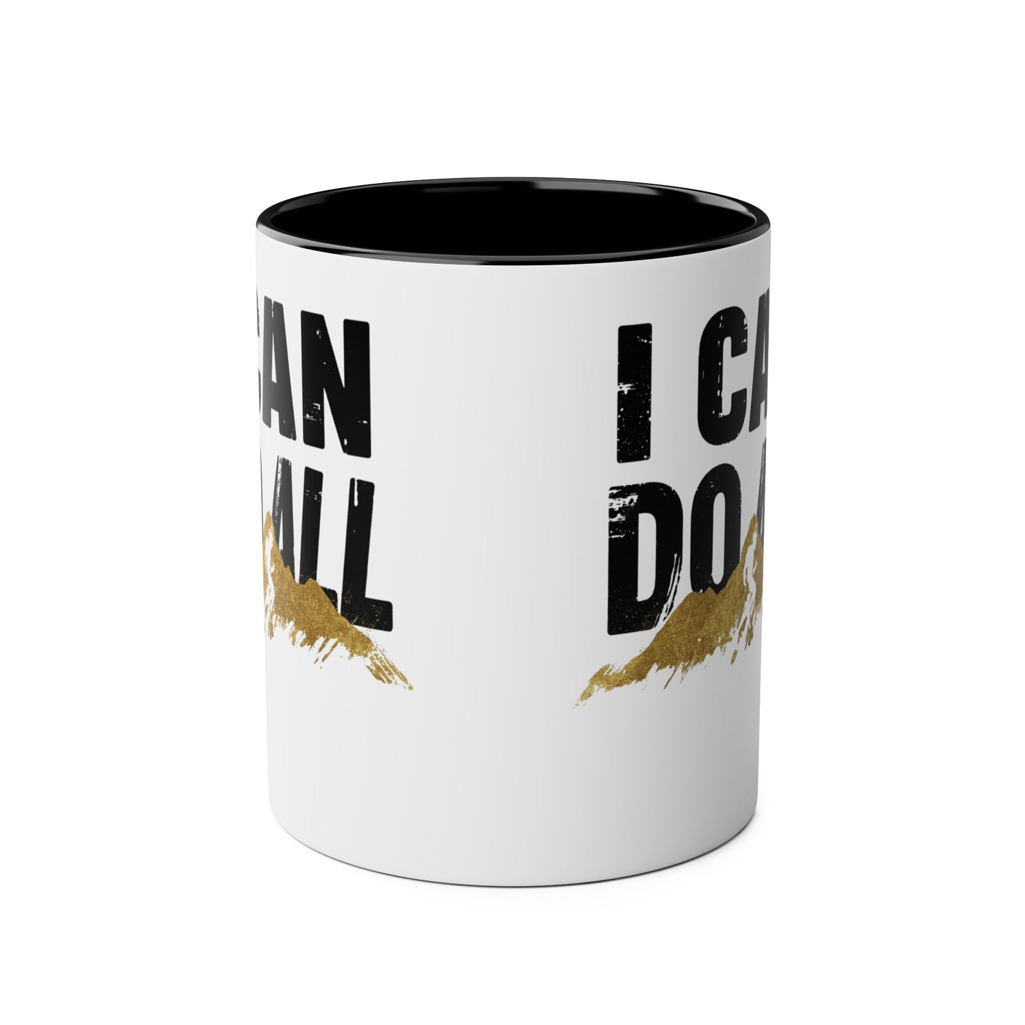 I Can Do All Mountains mug | Coffee Mug, Red Interior