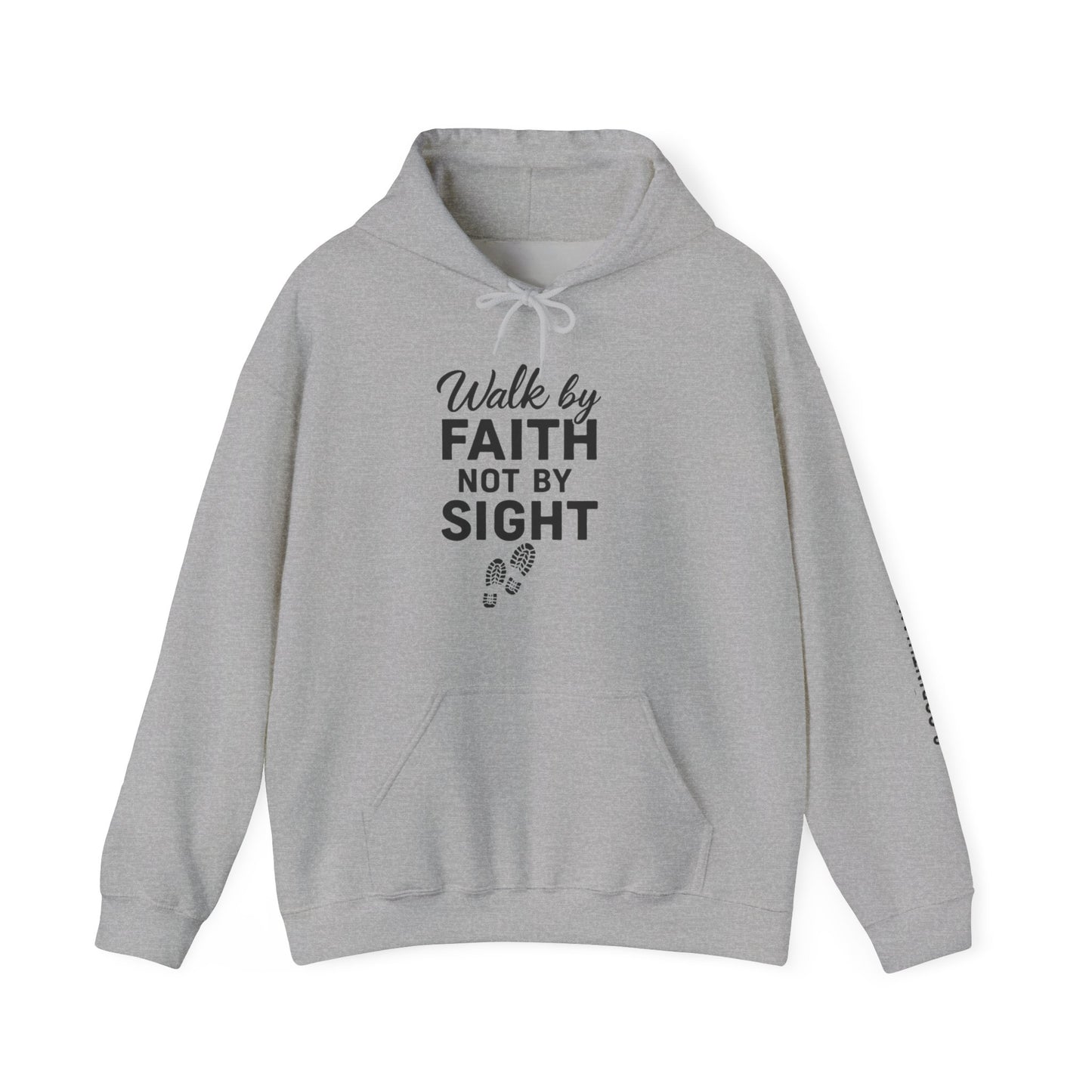 Faith-Inspired Hooded Sweatshirt | Cozy Unisex Pullover, Christian Faith Sweatshirt