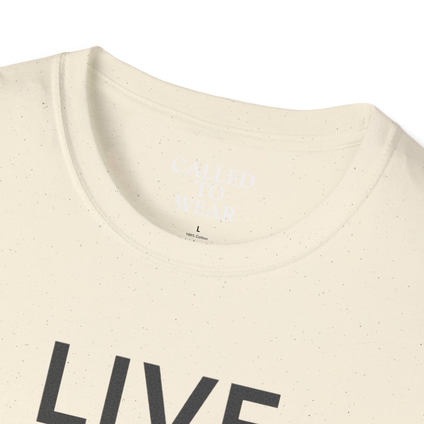 Live Boldly Love Deeply T-Shirt | Inspirational Typography Tee