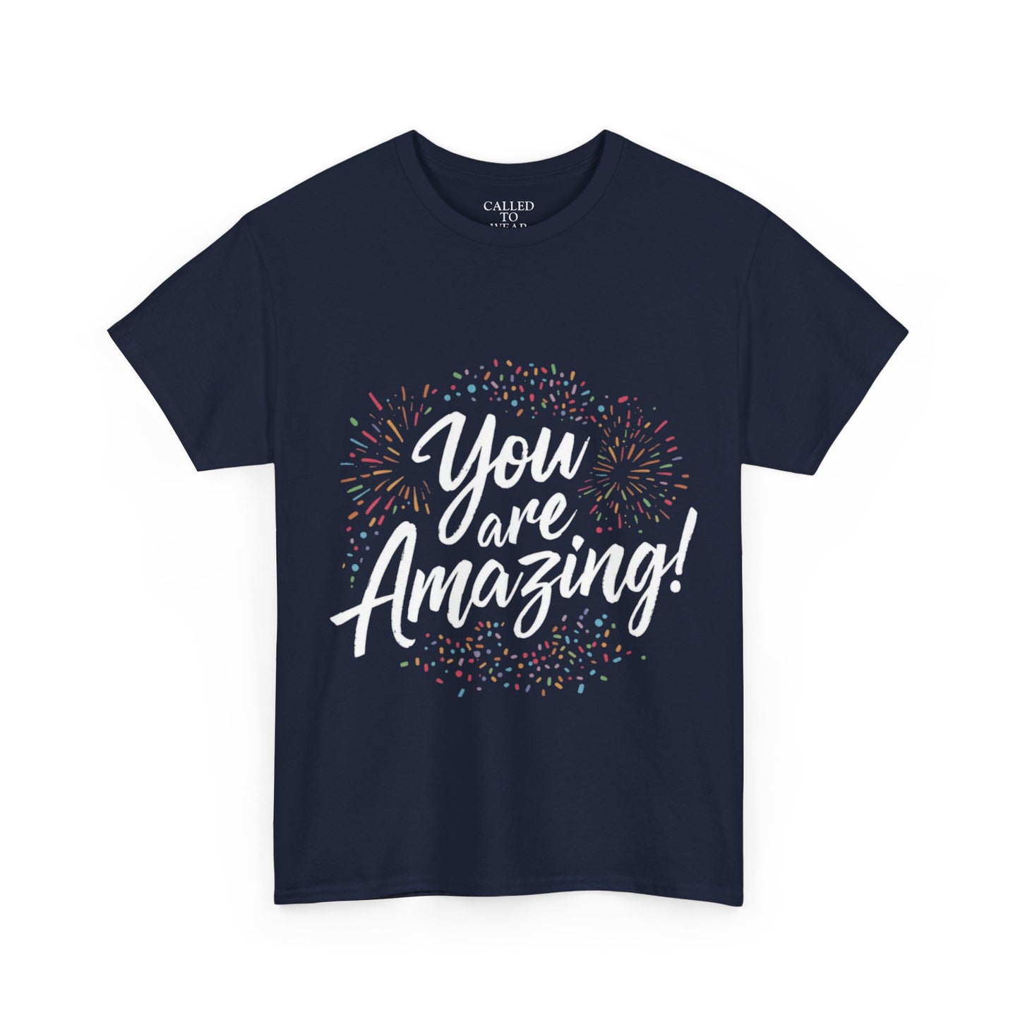 You Are Amazing! Tee | Encouragement Shirt, Confetti Graphic
