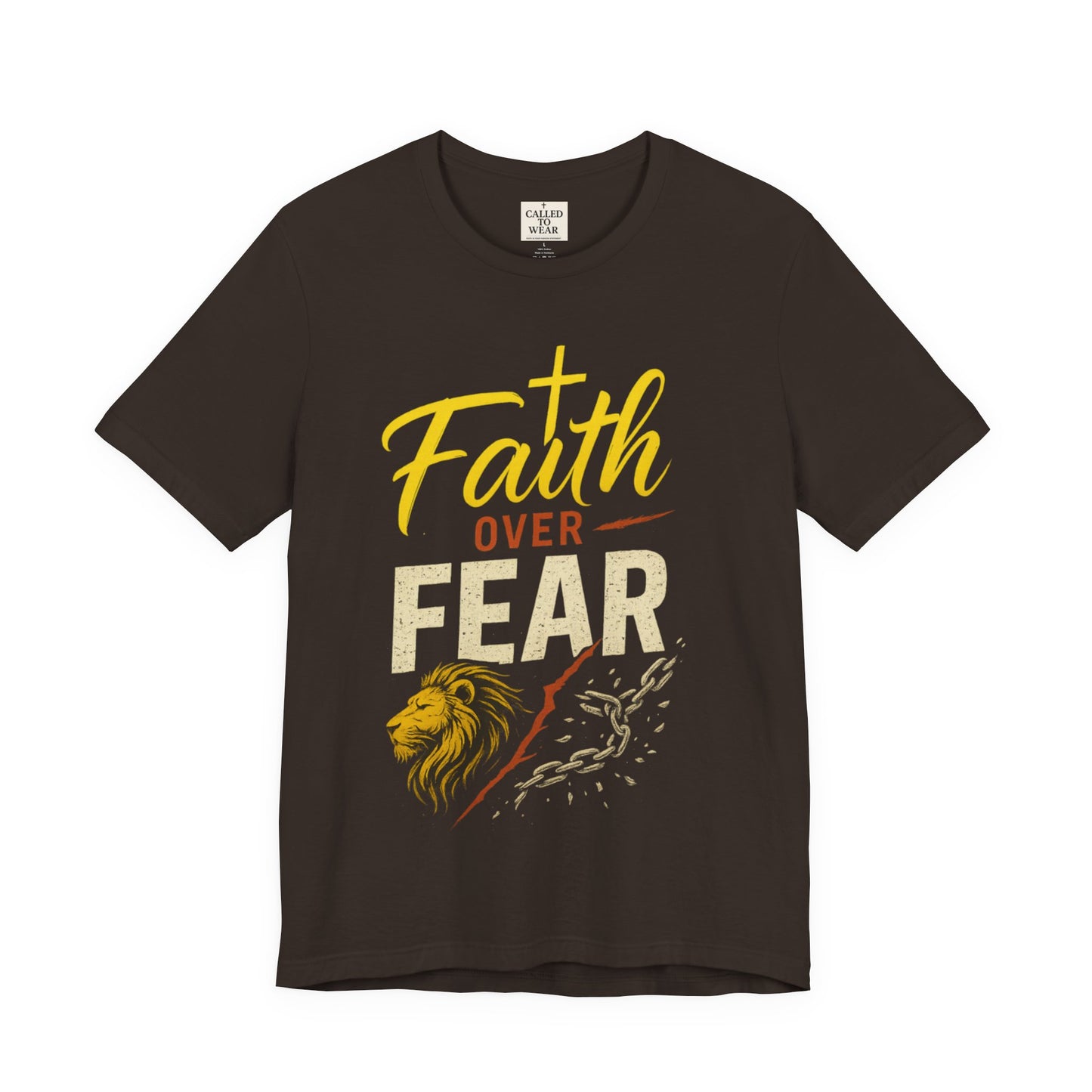Faith Over Fear Unisex Tee - Inspirational Christian Apparel