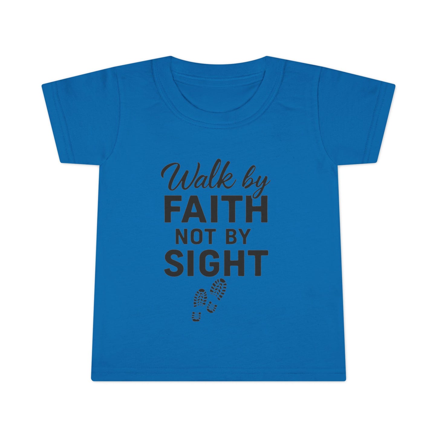 Toddler Faith T-Shirt - Inspirational Christian Gift for Kids, Birthday, Everyday Wear, Motivational Tee