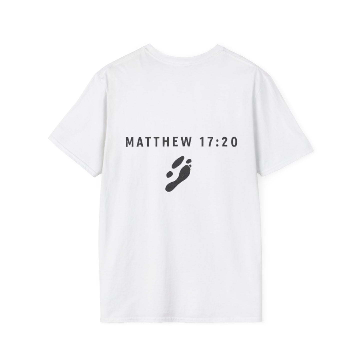 Faith-Inspired Unisex Softstyle T-Shirt - Inspirational Gift, Christian Apparel, Religious Tee, Motivational Shirt, Scripture Tee