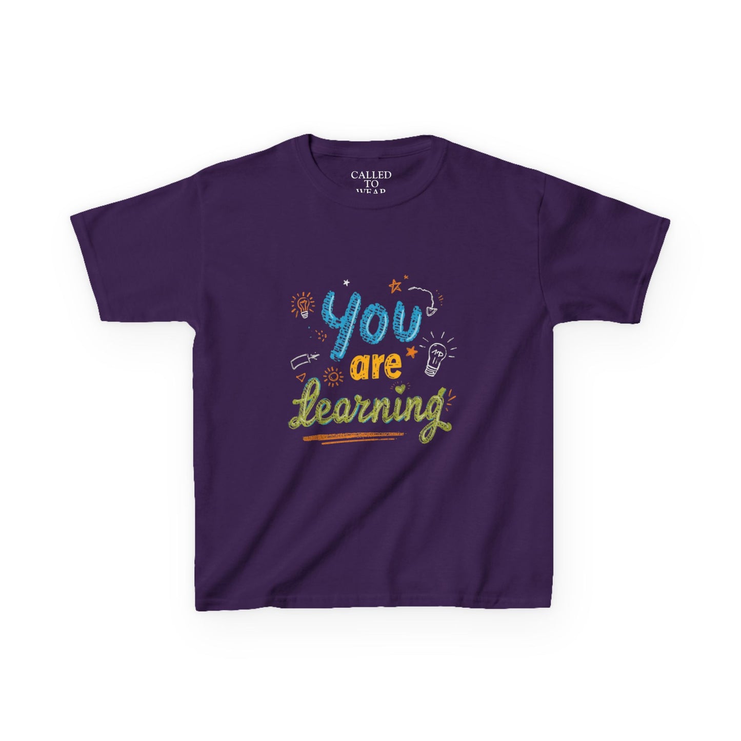 You Are Learning kids tee, school doodles | encouraging classroom shirt