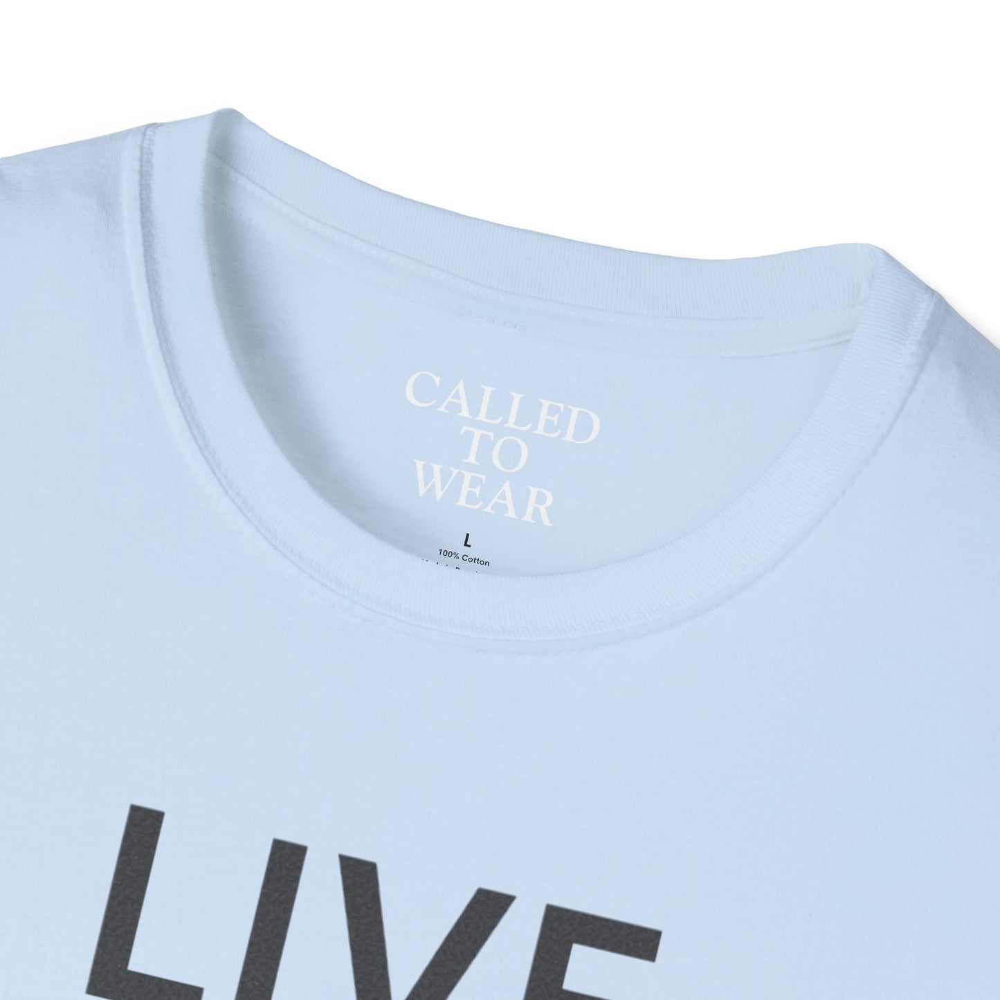 Live Boldly Love Deeply T-Shirt | Inspirational Typography Tee