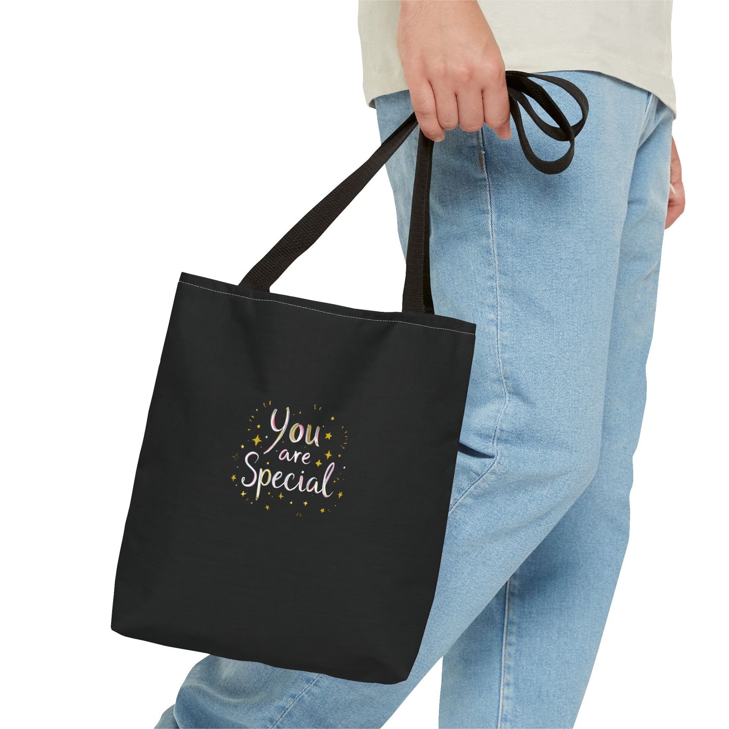 You Are Special Tote Bag | Inspirational Typography, Dotted Accent