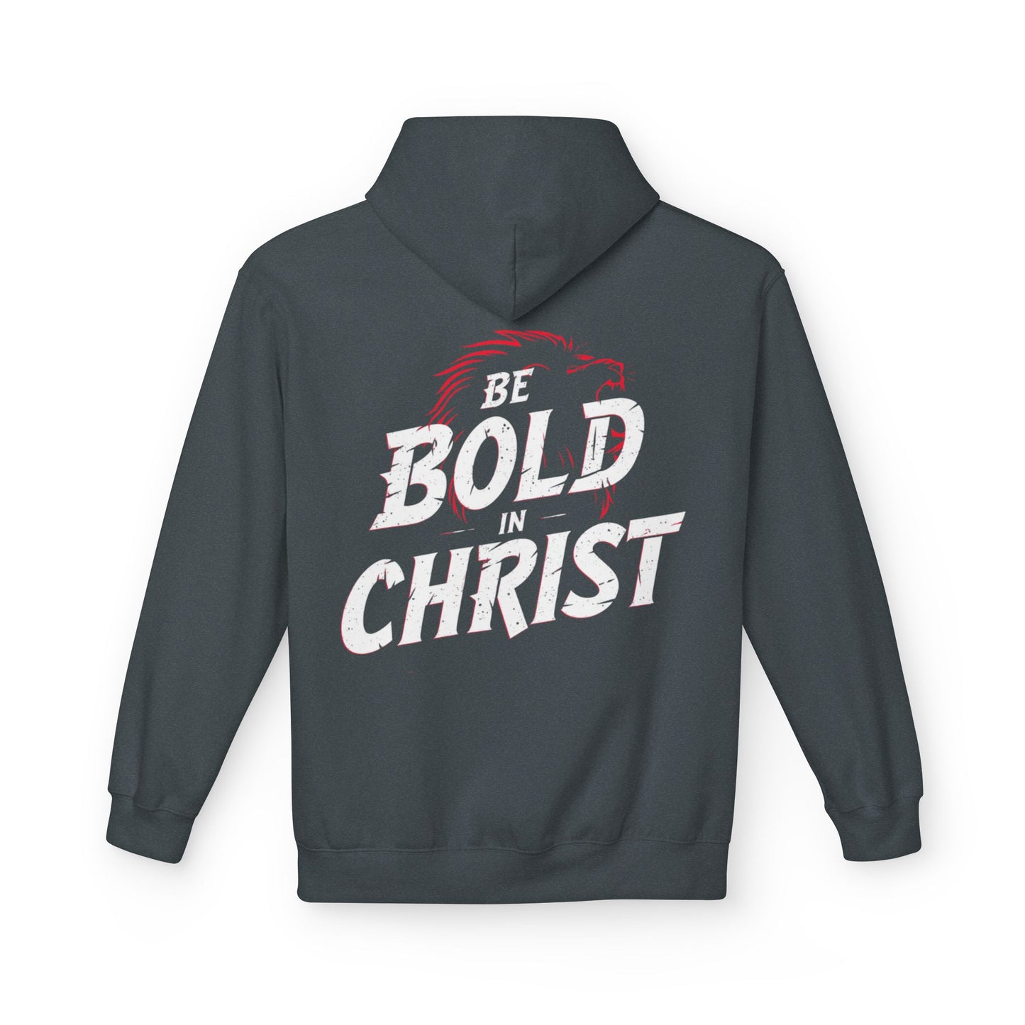 Be Bold in Christ Brush Stroke Design Hoodie | Christian Faith Apparel
