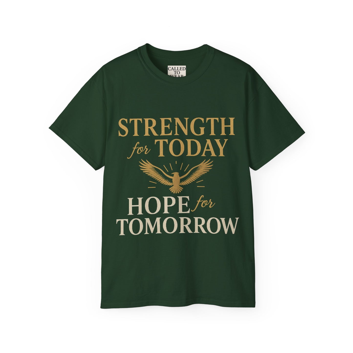 Hope and Strength Inspirational Unisex Tee Shirt