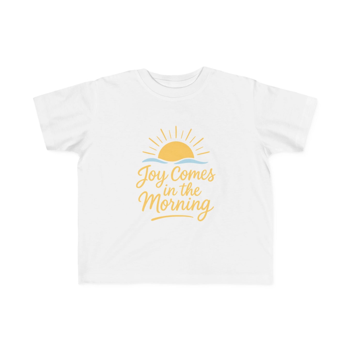 Joyful Sunrise Toddler Tee, Kids T-Shirt, Baby Gift, Inspirational Tee, Spring/Summer Wear, Playful Apparel