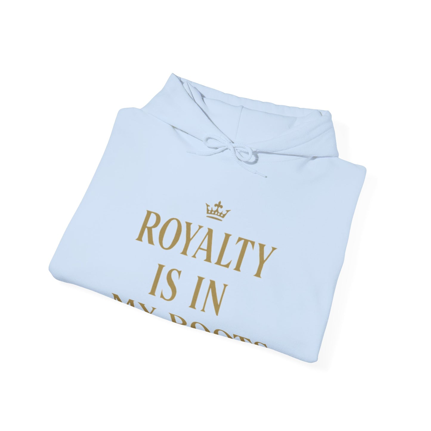 Royalty Roots Hoodie - Unisex Heavy Blend Sweatshirt, Gift for Her, Cozy Wear, Casual Fashion, Statement Piece, Birthday Gift