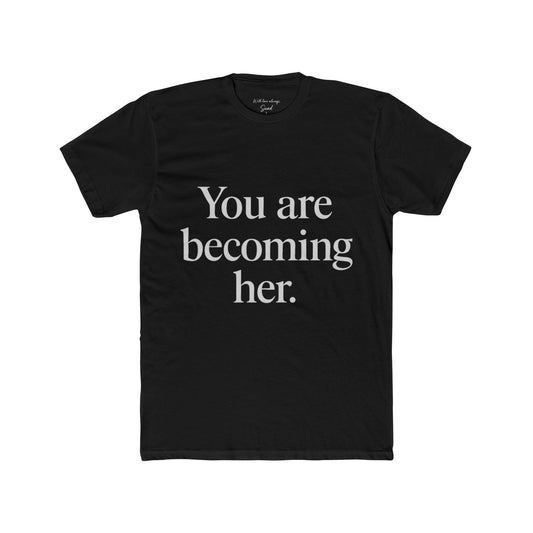 Inspirational Unisex Cotton Crew Tee - Motivational T-Shirt for Empowerment, Self-Care Gifts, Affirmation, Casual Wear, Daily Inspiration