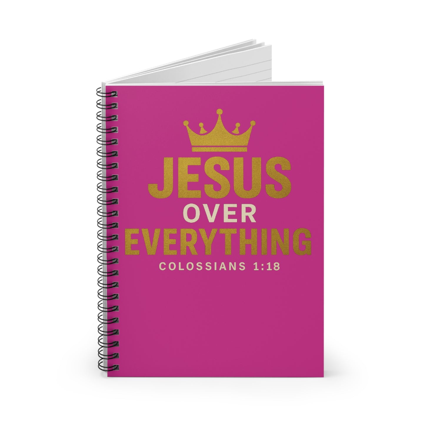 Inspirational Study Journal - Spiral Notebook