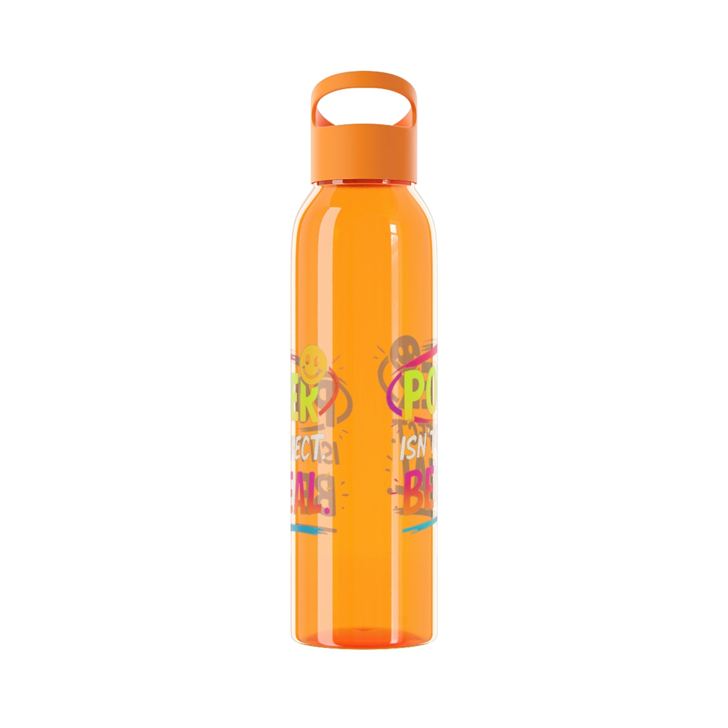 Sky Water Bottle - Colorful Motivational Drinkware, Perfect for Fitness, School, Gifts, and Wellness
